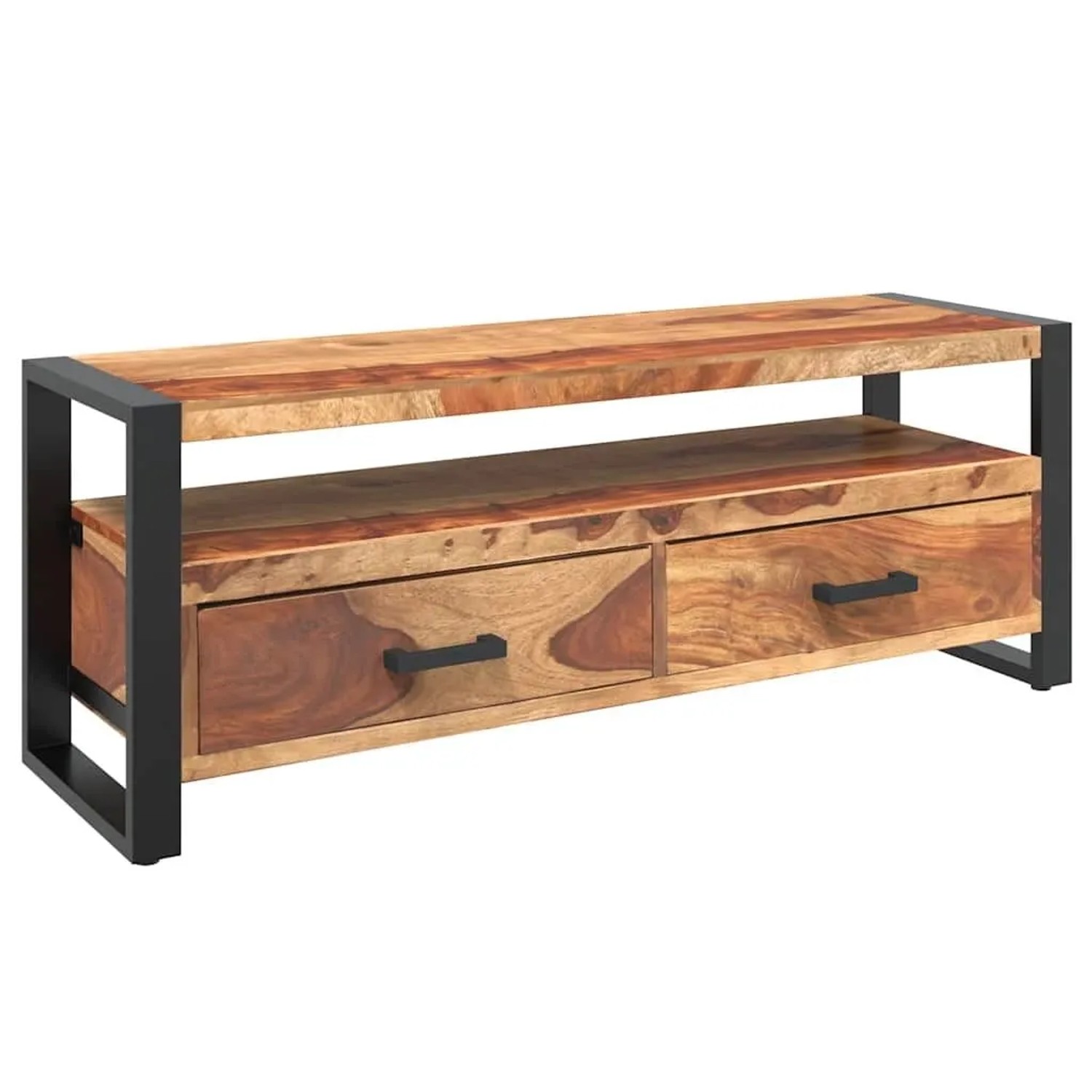 vidaXL TV-Schrank 120x35x45 cm Massivholz Akazie 247403
