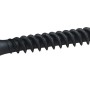 Schwarze Schraube Feingewinde 3,9 x 25 mm für Ständerwerk Montage.