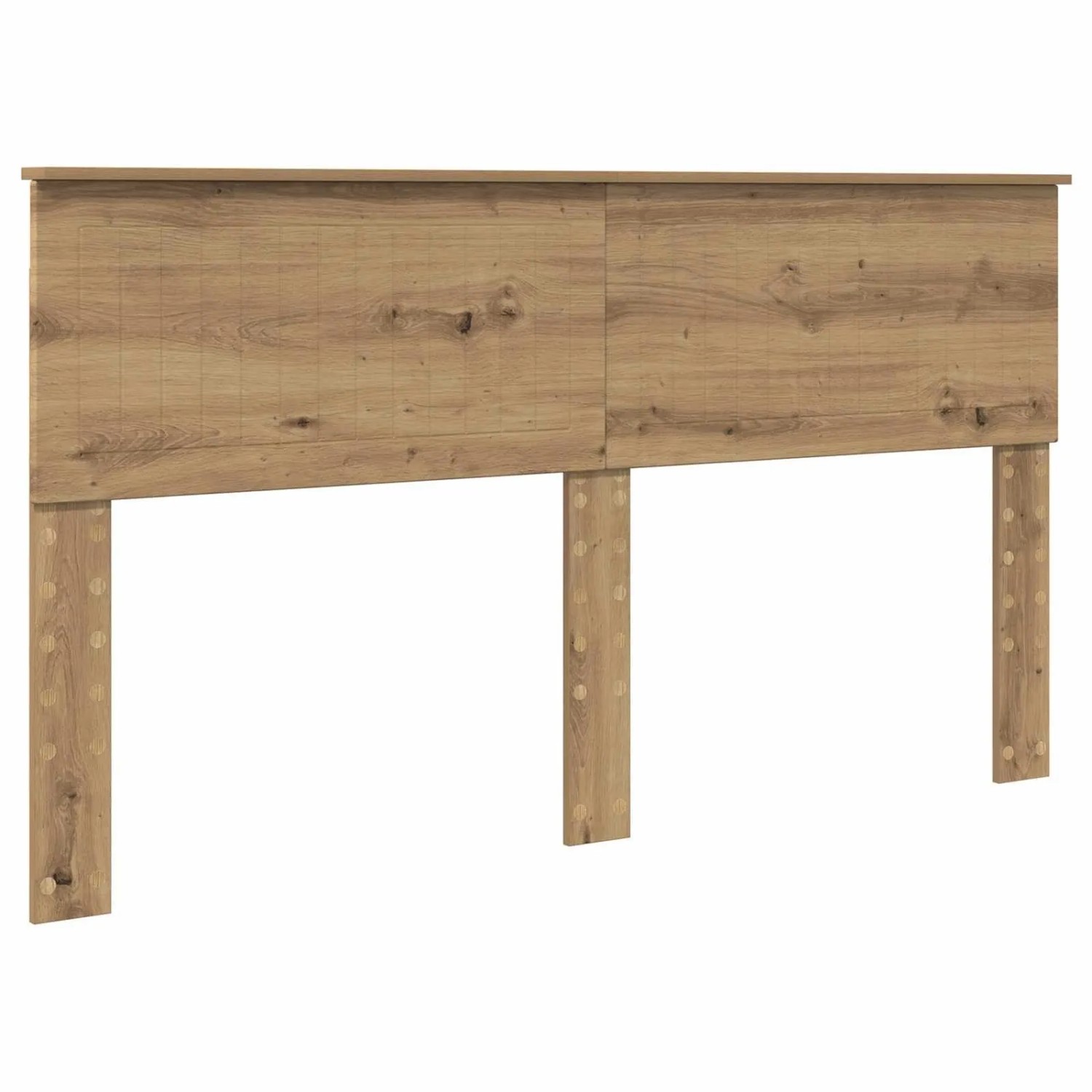 vidaXL Kopfteil mit Kopfteil Artisan-Eiche 160 cm Holzwerkstoff 888406