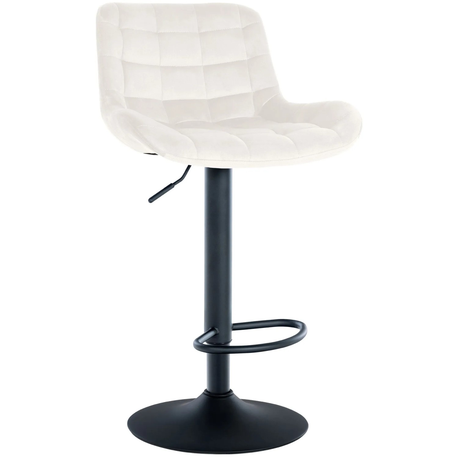 CLP Barhocker Tover creme/Samt