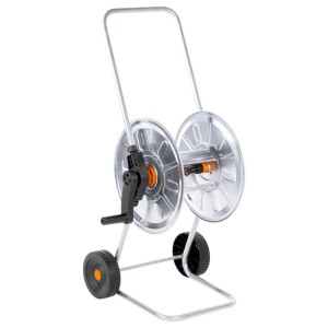 vidaXL Schlauchwagen für 50 m oder 35 m Schlauch Stahl 4005279