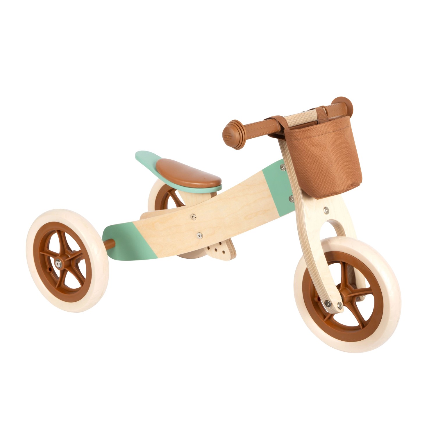 small foot Laufrad und -dreirad Maxi Karamellbraun