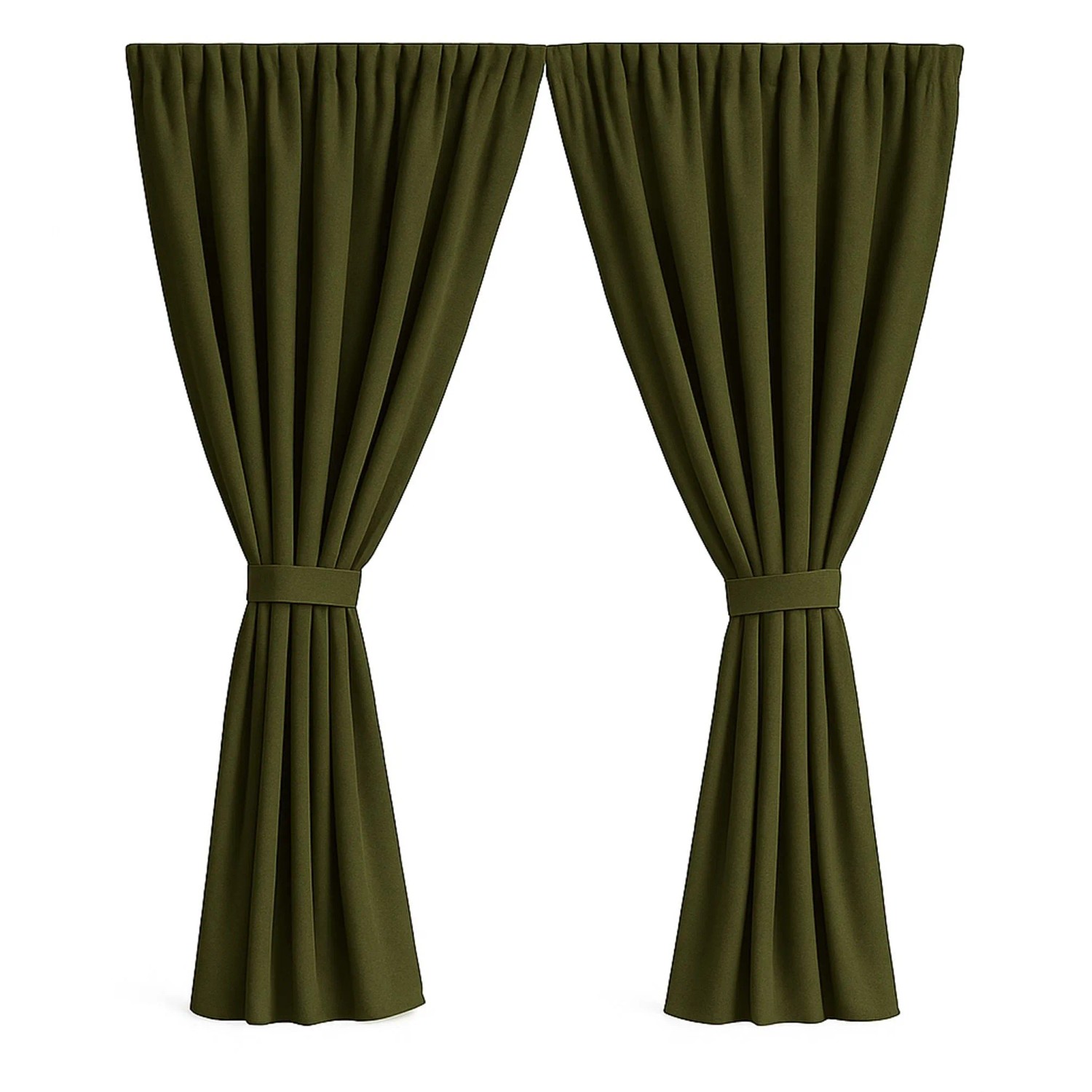 Setgarden Curtain Garden Outdoor Vorhang 2 x 155 × 200 cm – Balkon Vorhang 1tlg Grün