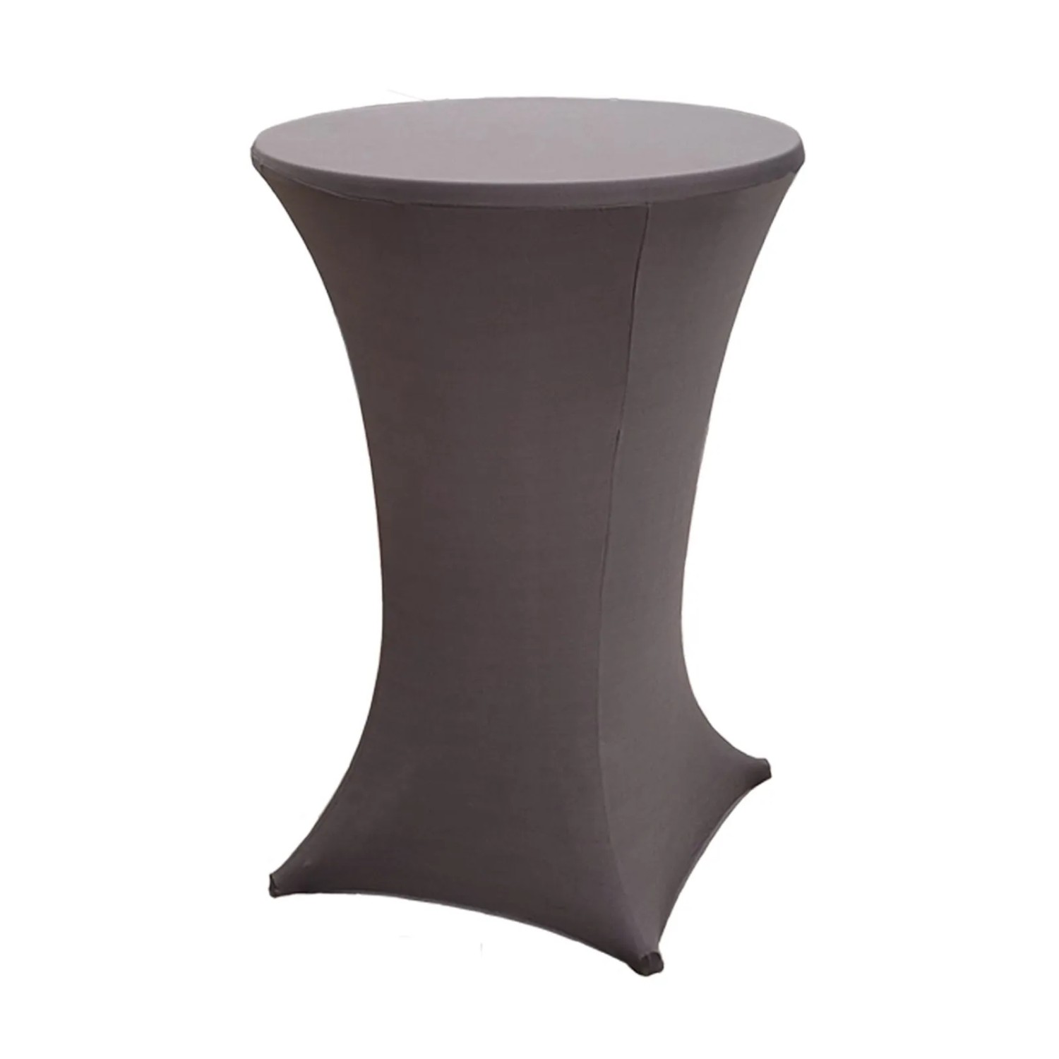 TRUTZHOLM Stehtischhusse Stretch 70cm Anthrazit