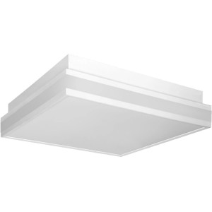 Quadratische, dimmbare Ledvance Smart+ WiFi Deckenleuchte Orbis Magnet, 30x30 cm, Tunable White.