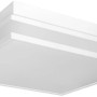 Quadratische, dimmbare Ledvance Smart+ WiFi Deckenleuchte Orbis Magnet, 30x30 cm, Tunable White.