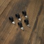 Rösle Haken-Set, 5-teilig, für Grillutensilien, Edelstahl/Silikon, zur Aufhängung am Grill.