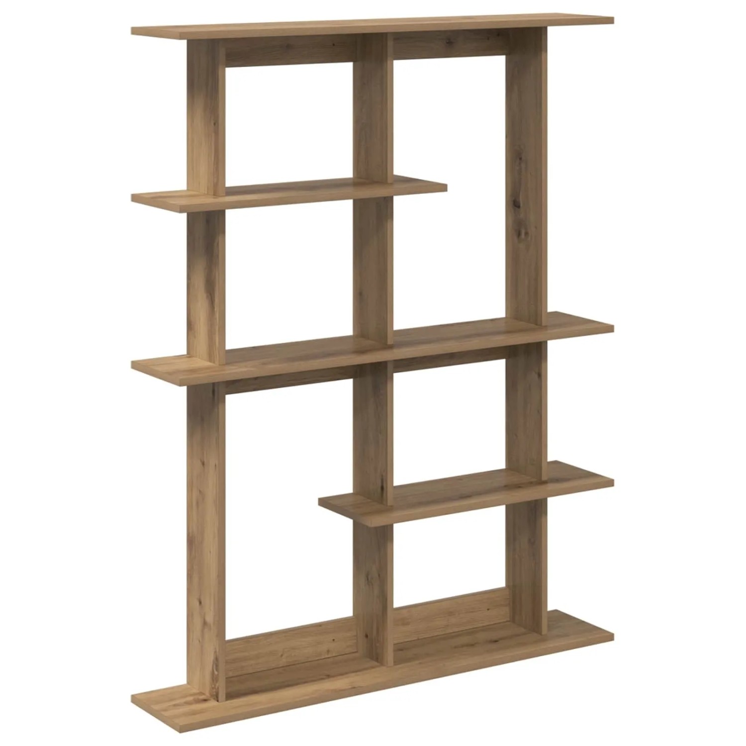 vidaXL Wandregal Artisan-Eiche 102 x 20 x 130 cm Holzwerkstoff 8012059