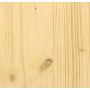 Detailaufnahme von hellem Holz, behandelt mit OBI UV-Schutzlasur Premium Natur.