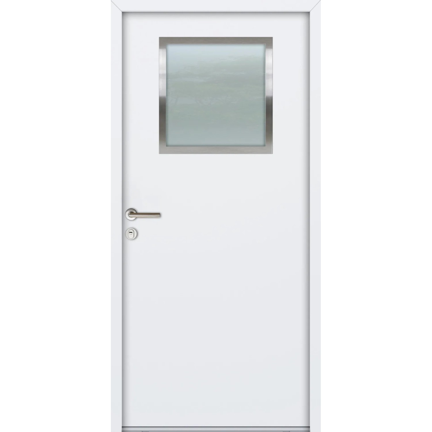 FM Türen NBT56 Modell K01 1100 x 2100 Weiß Links