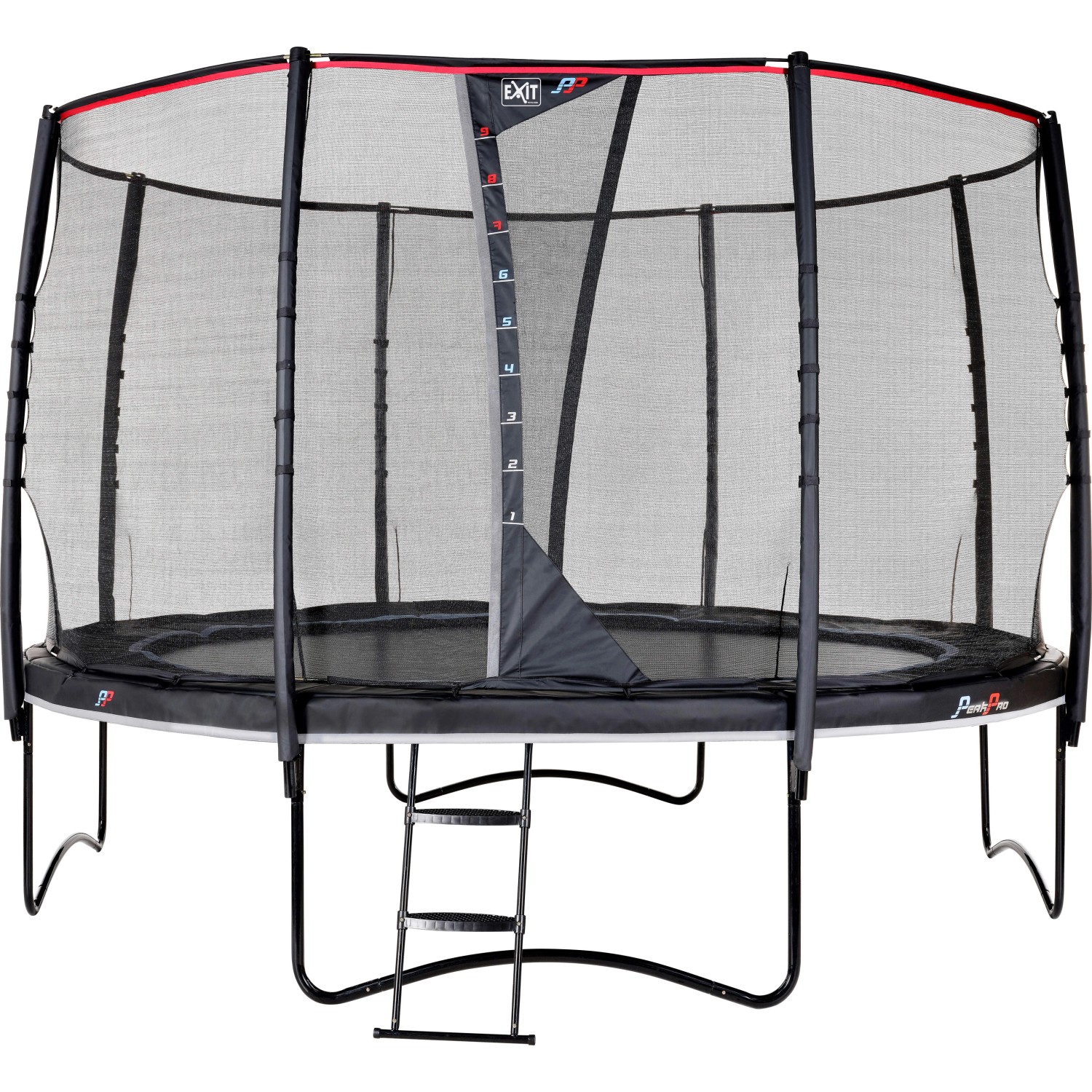 EXIT PeakPro Trampolin Ø 366 cm Schwarz