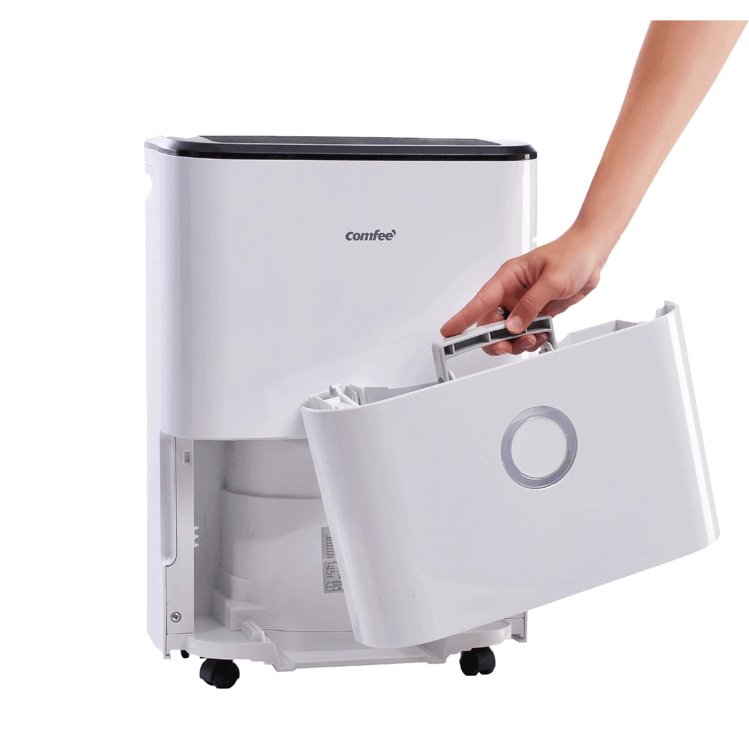 Comfee Luftentfeuchter MDDF-16DEN7 mit entnehmbarem Wassertank.