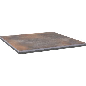 EHL Terrassenplatte Talea Ferrum Rost, 60x60x3 cm, mit Rost-Optik für Terrasse & Gehweg.