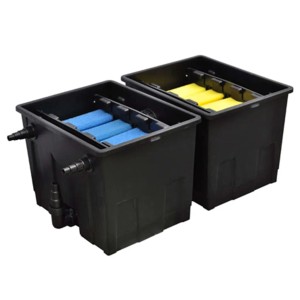 VidaXL Bio-Teichfilter, 12000 L/h, für sauberes Teichwasser, mit Filtermedien.