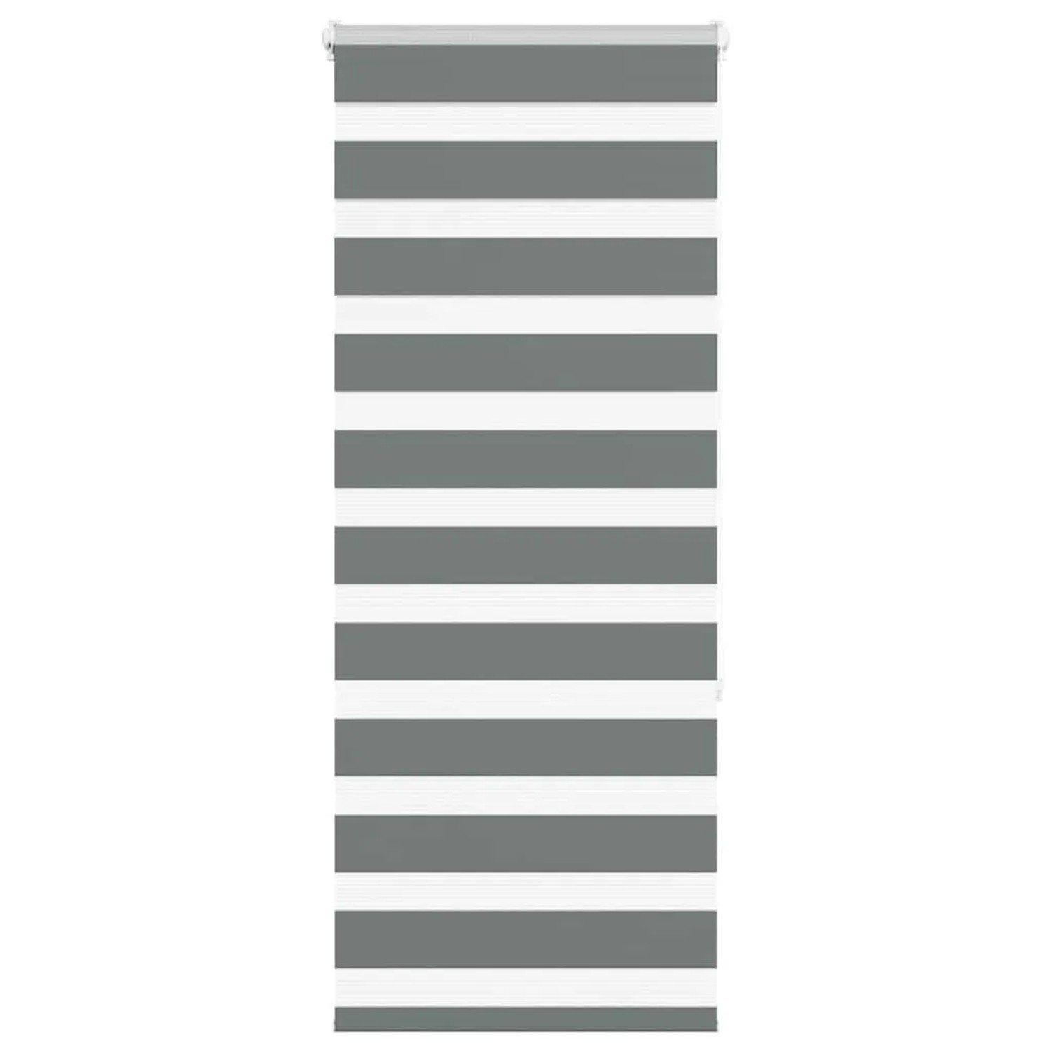 vidaXL Doppelrollo Dunkelgrau 65x150 cm Stoffbreite 60,9 cm Polyester 40141 günstig online kaufen