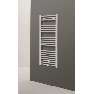 Sanotechnik Badheizkörper Bari, 1188x600 mm, Chrom, mit Mittelanschluss.