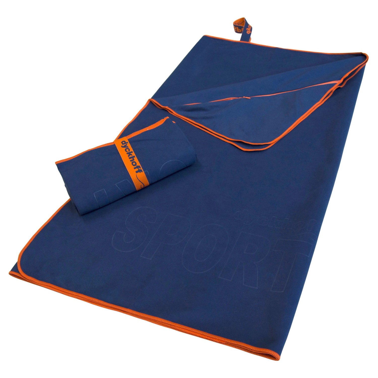Dyckhoff Sporttuch Sports Mikrofaser Nachtblau 80 x 180 cm