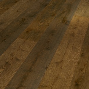 Parador Parkett Classic 3060, rustikale Eiche Brunello braun, Landhausdielenoptik.