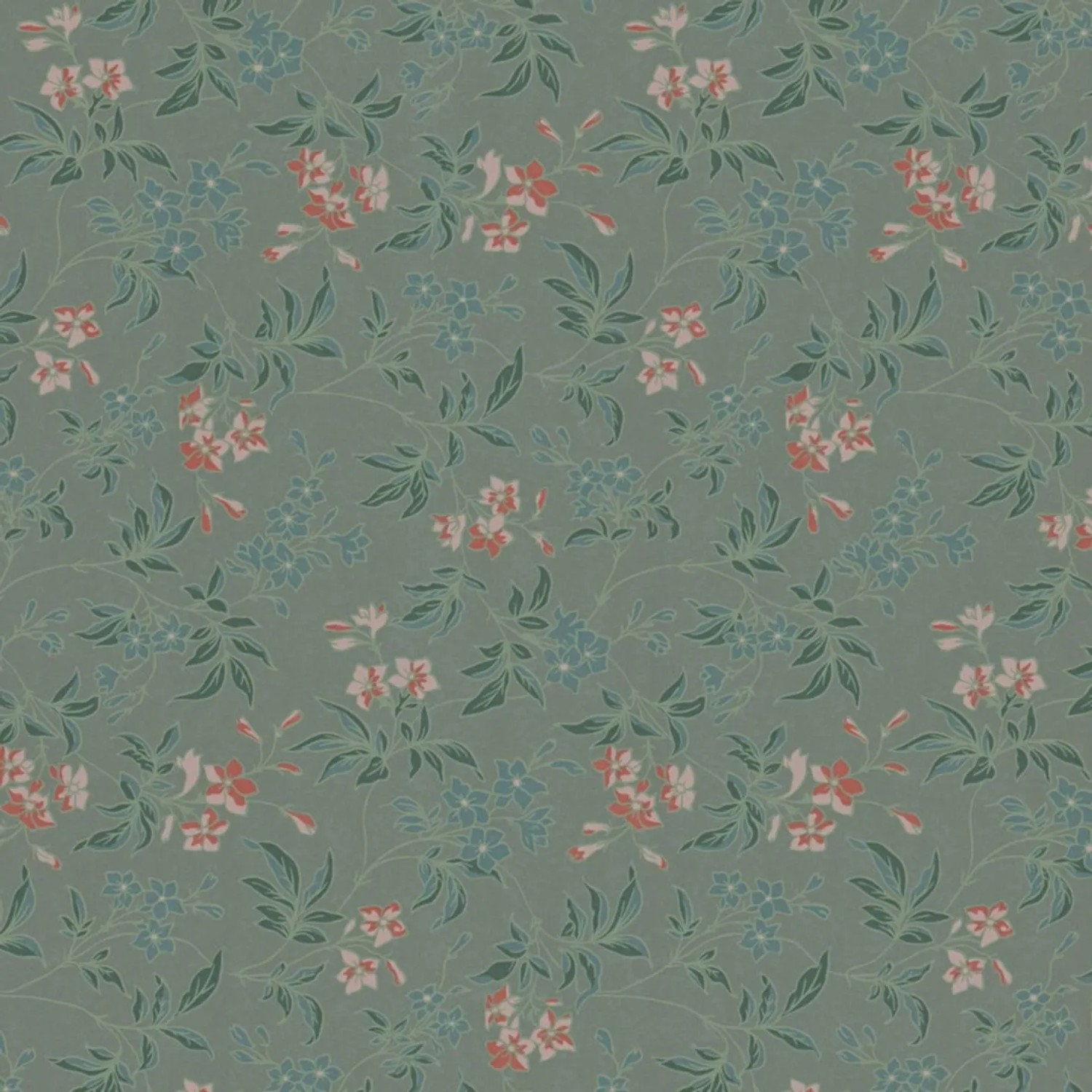 Tadessi Tapete Floral M1-No.4159 Vliestapete in Rot