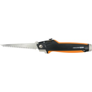 Fiskars Trockenbaumesser CarbonMax™ mit Metallsäge und ergonomischem Griff.