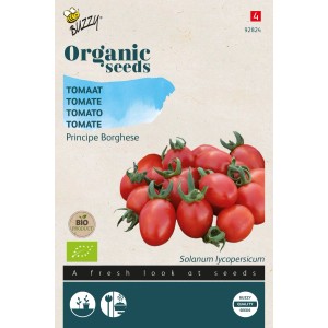 Buzzy Organic Tomaten Principe BorgheseBio SamenCa. 0,2 grProduktive Strauchtomate