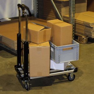 Xpotool Transportwagen 150Kg 710X410 Mm Plattformwagen Klappbar Bremse Handwagen