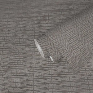 Graue Bricoflor Vliestapete in Lehm Optik mit Ethno Struktur für Wohn- und Schlafzimmer.