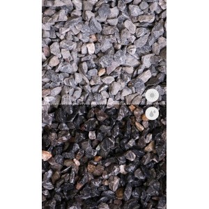 Weco Mineralischer Mulch Kalkstein 8 - 16 mm Grau 25 kg