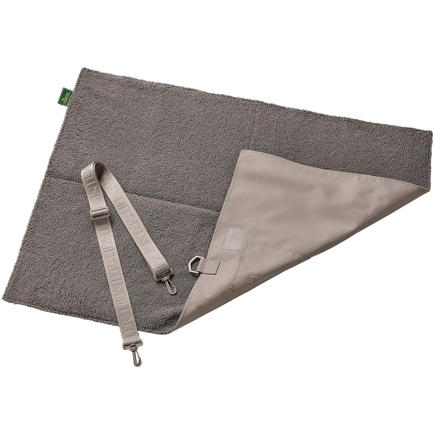 Hunter Reisedecke Seoul 96 cm x 70 cm Greige