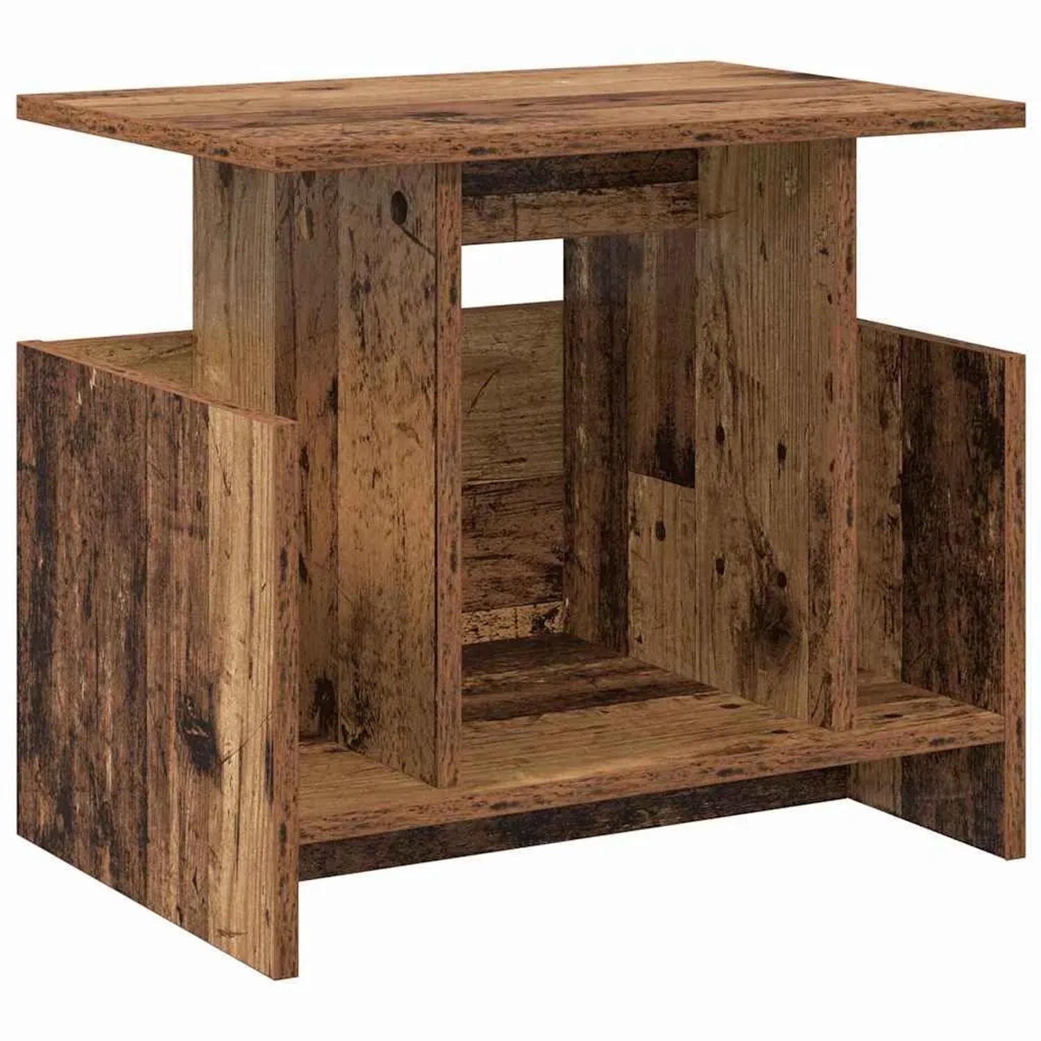 vidaXL TV-Ständer Altholz 50 x 35 x 45 cm Holzwerkstoff 891012
