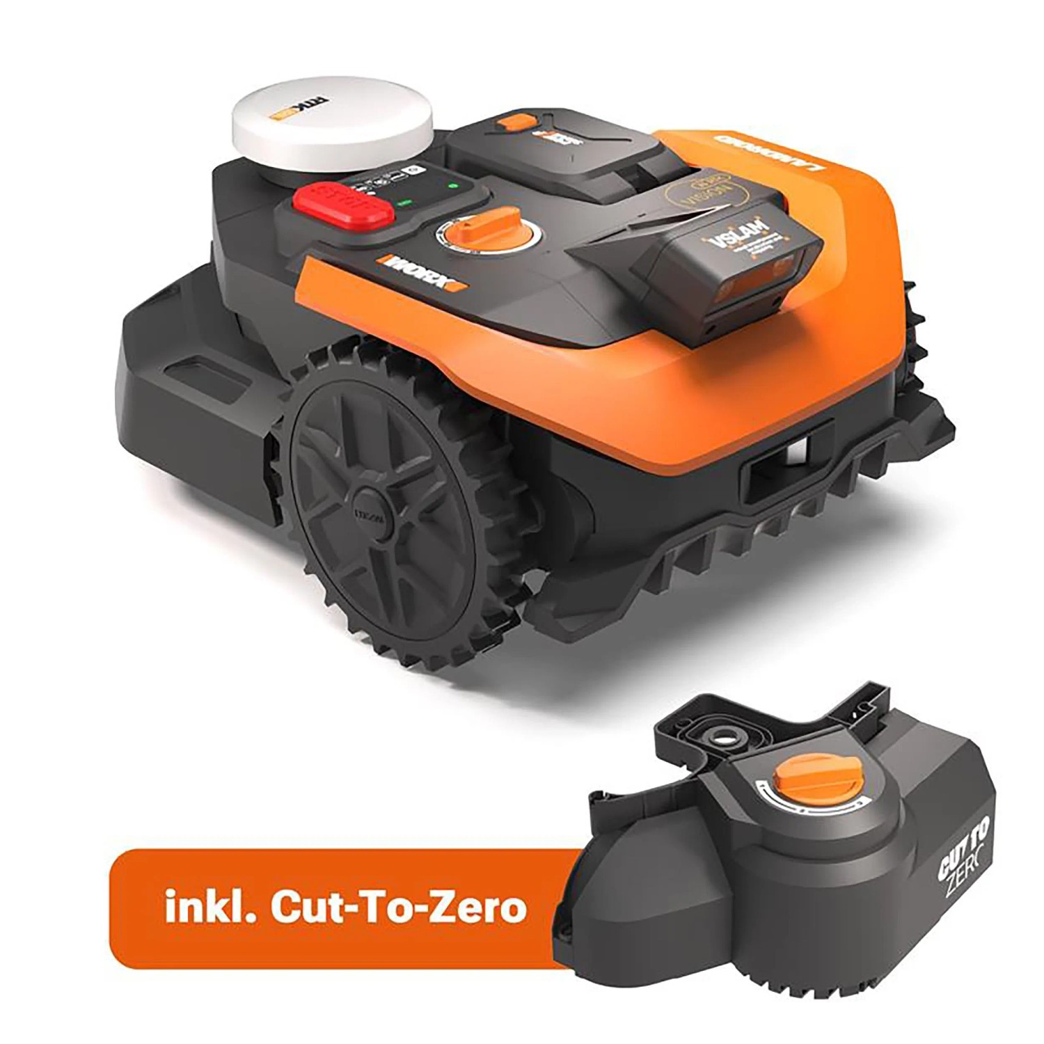 Worx Mähroboter M650 Landroid Vision Cloud inkl. CT0 WR365E.1