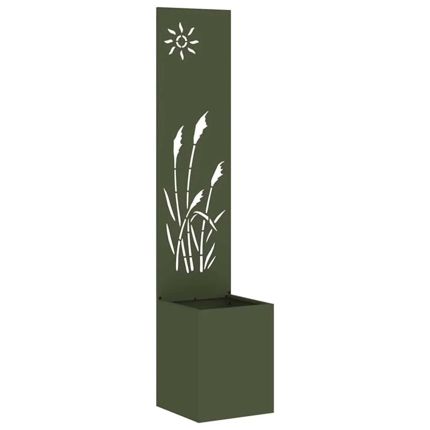 vidaXL Garten Sichtschutz-Leinwand Olivgrün 32 x 140 cm 876360