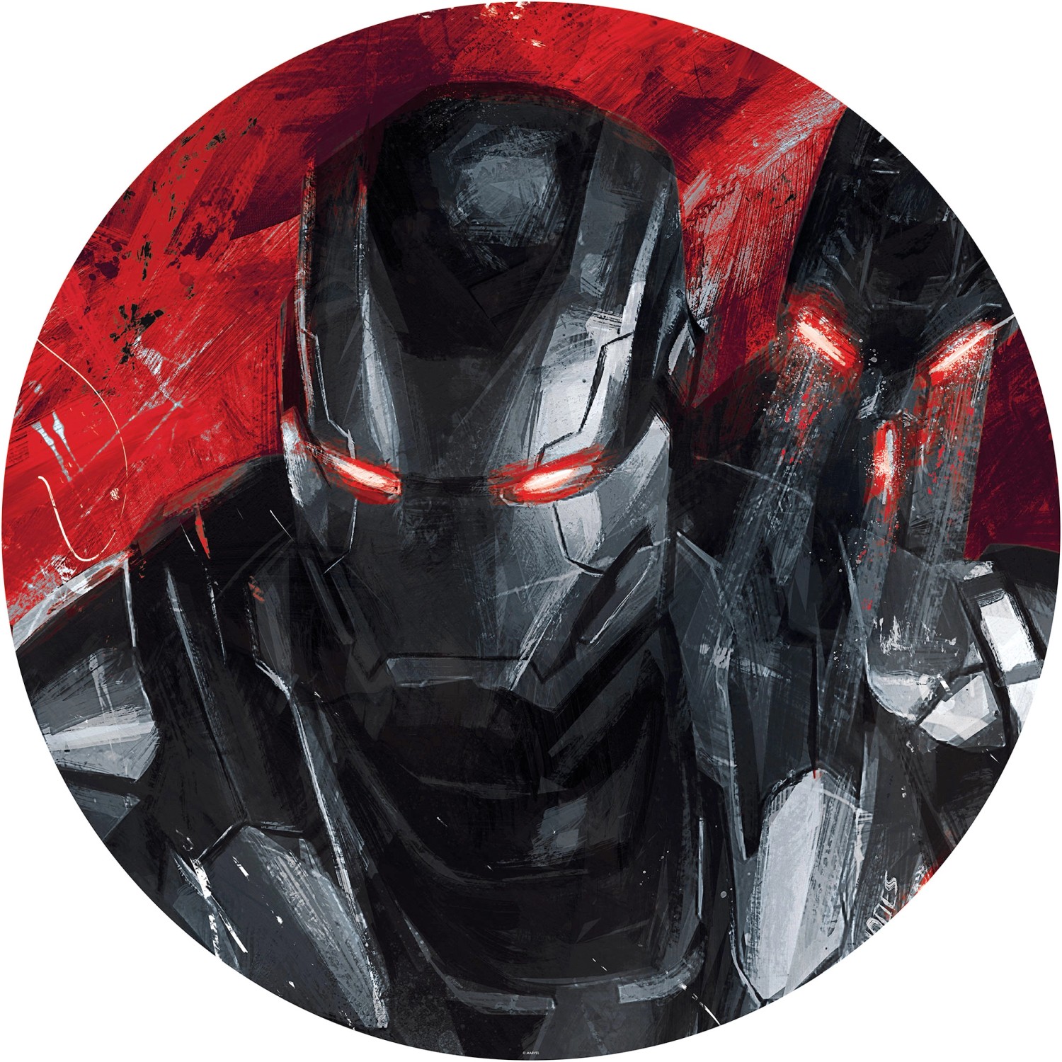 Komar Fototapete Avengers Painting War Machine D: ca. 125 cm günstig online kaufen