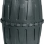 Garantia Herkules Abwasser-Sammelgrube, 1600 l, schwarz, für Kleingarten & Grundstücke ohne Kanalanschluss.