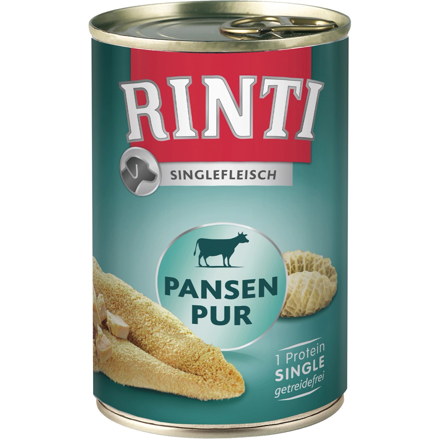 Rinti Hunde-Nassfutter Singlefleisch Pansen 400 g