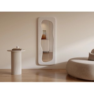 Vente-unique Wandspiegel Haimei Elfenbeinfarben 60 cm