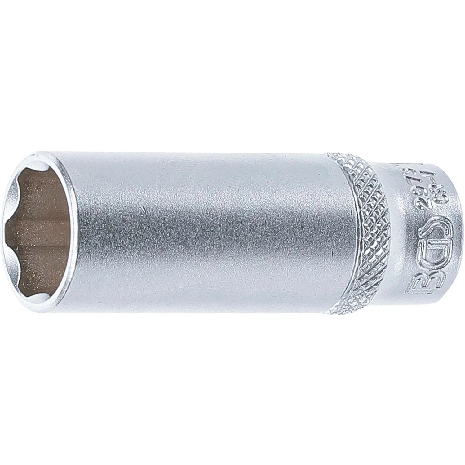 BGS Steckschlüssel Einsatz Super Lock Tief Antrieb Innenvierkant 6 3 Mm  1 4 Zoll  SW 13 Mm 2973