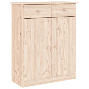 vidaXL Schuhschrank ALTA 77x35x96 cm Massivholz Kiefer 353925