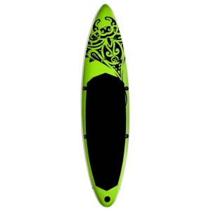 vidaXL Aufblasbares Stand Up Paddle Board Set 305x76x15 cm Grün 92740