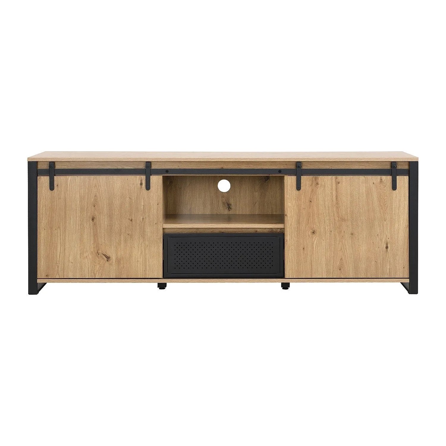 Vente-unique Tv-Board Belinaro Naturfarben Hell 170 cm