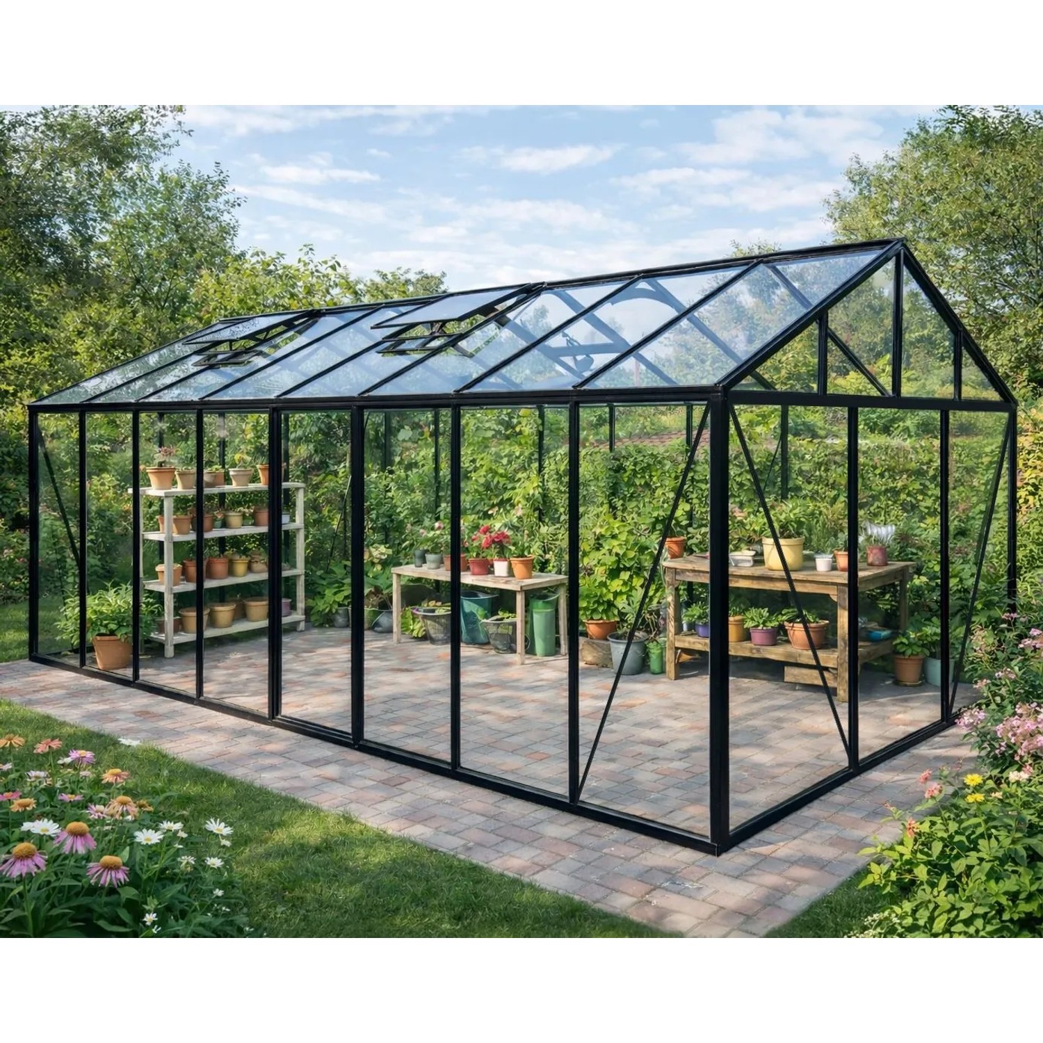 Bloomcabin Premium-Qualität Gewächshaus GHC7