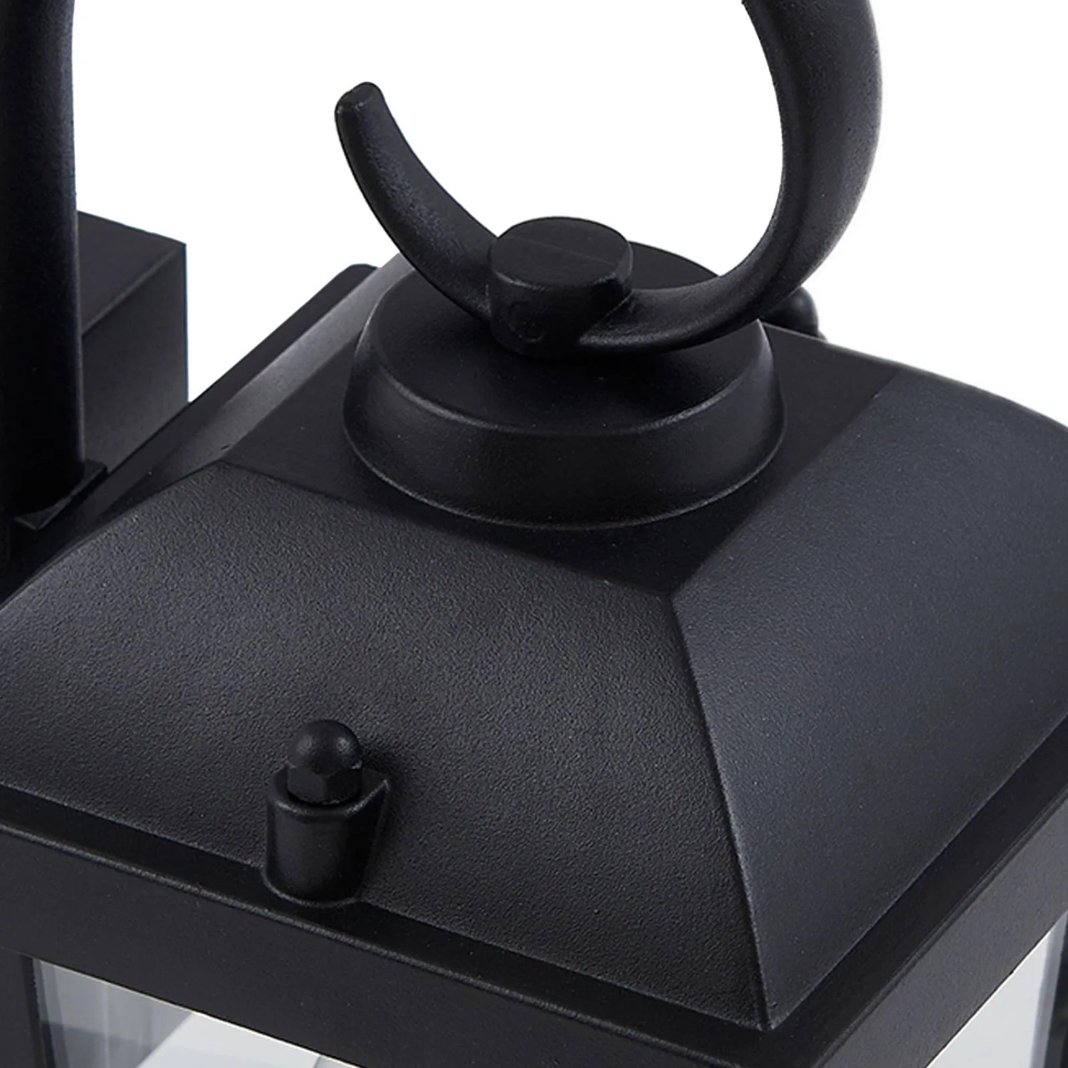 Lindby Wandleuchte Außen Laterne Eloane 10025926 Spritzwassergeschützt Modern in Schwarz aus Edelstahl 1-flammig E27_6