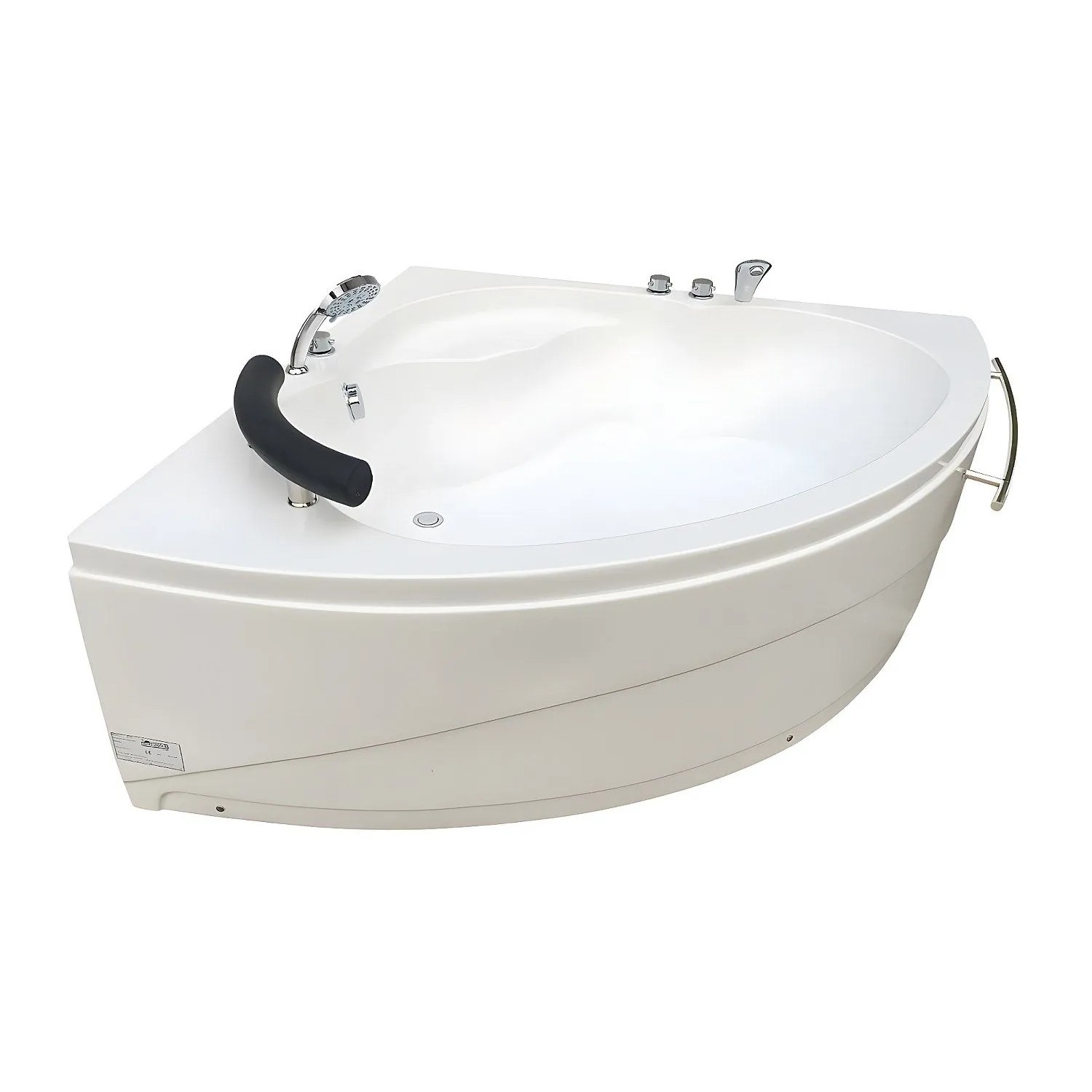 Vente-unique Badewanne Standard Navona Weiß 135 cm