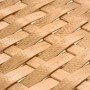 Helles Poly-Rattan Geflecht, detailreich gewebt. Ideal für Gartenmöbel-Sets und Sitzgruppen.