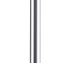 Kleine Wolke Deckenhalter, 60 cm, Chrom, für Duschstangen. Stabil und kratzfest.