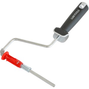 LUX Roll Matic Farbrollerbügel, 18 cm, mit Soft-Touch-Griff für sicheren Halt.