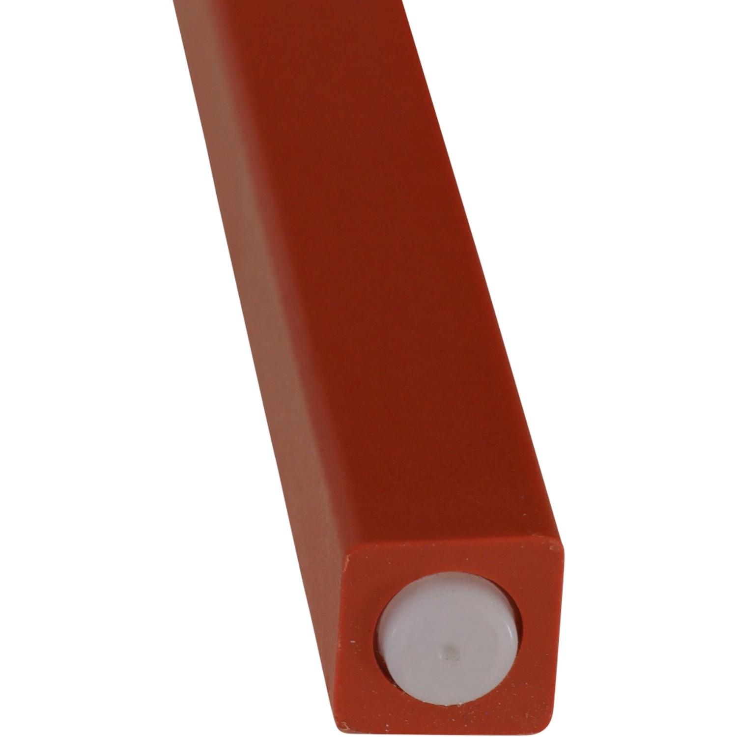 Detailaufnahme Bein vom Siena Garden Stapelstuhl Square in Brick, Gartenstuhl