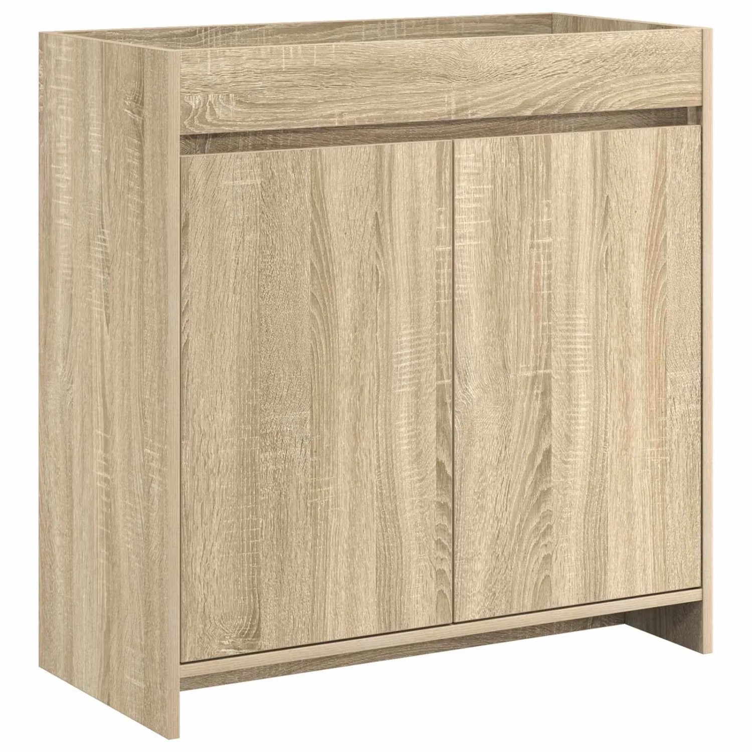 vidaXL Badunterschrank Sonoma-Eiche 78,5 x 37,5 x 81 cm Holzwerkstoff 890786