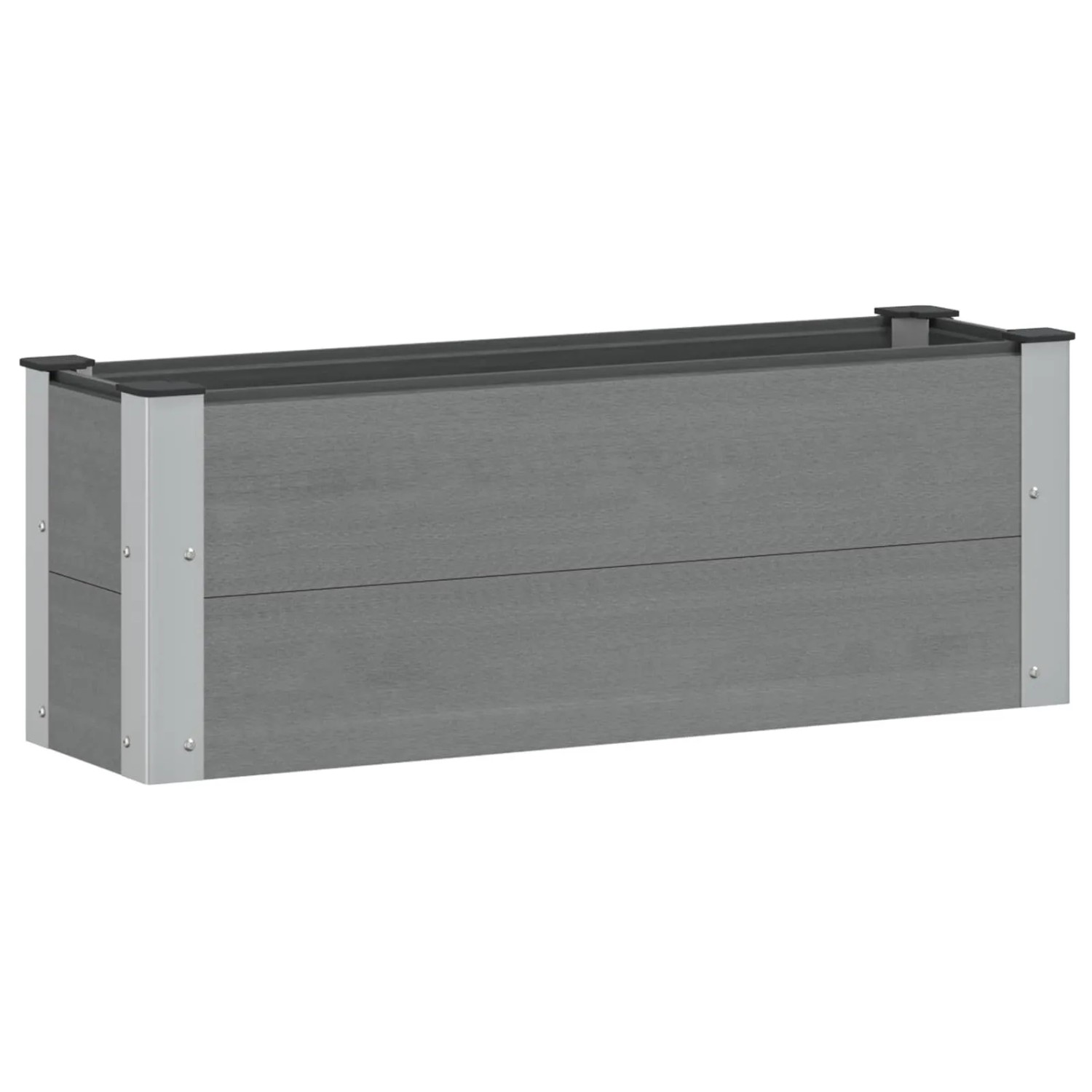 vidaXL Hochbeet Grau 100 x 30 36 cm 42039018