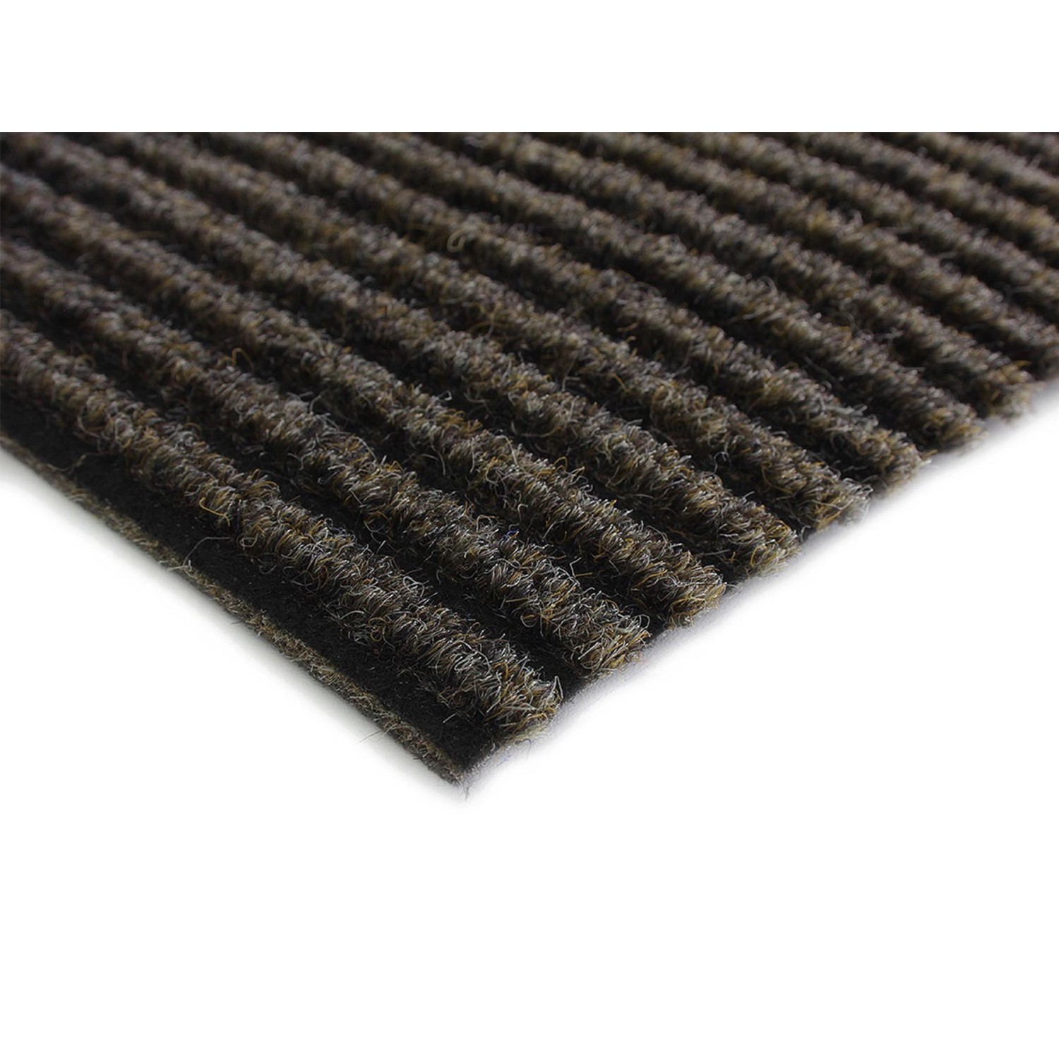 Braun Primaflor Sauberlauf Magnum Teppichläufer, Meterware mit gerippter Struktur für Schmutzfang.